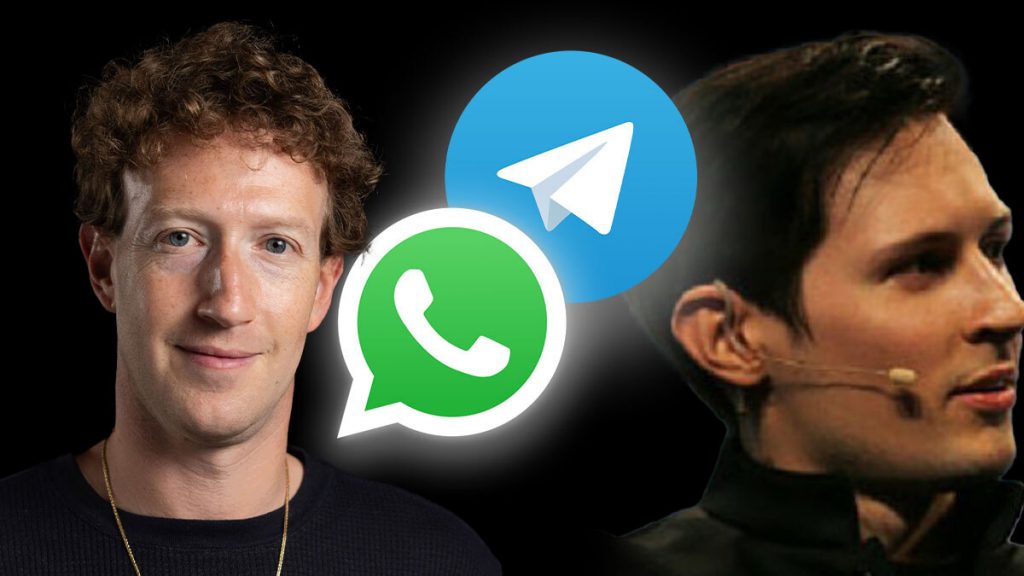 مدیرعامل تلگرام با انتشار چت مارک زاکربرگ امنیت واتس‌اپ را زیر سؤال برد