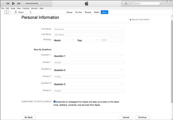 آموزش ساخت Apple ID بدون شماره تلفن