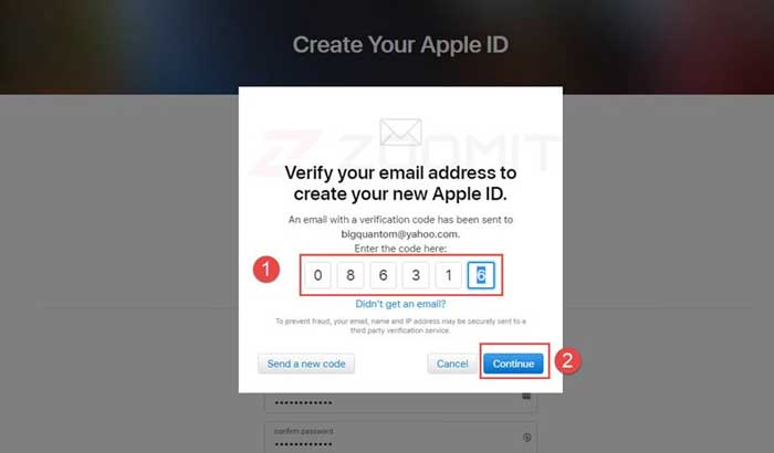 آموزش تصویری و قدم به قدم ساخت اپل آیدی Apple ID