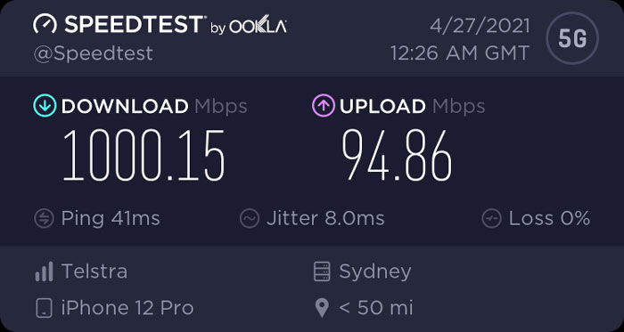5G چقدر سریع است؟