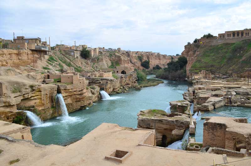 آسیاب های آبی شوشتر یا آبشار شوشتر