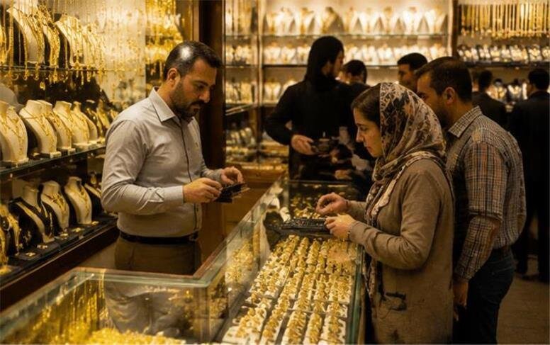 قیمت طلا امروز ۲۰ مهر ۱۴۰۵ در زمان بسته شدن بازار/ طلای ۱۸عیار ۵۱۸ هزار تومان دیگر ریزش کرد + جدول